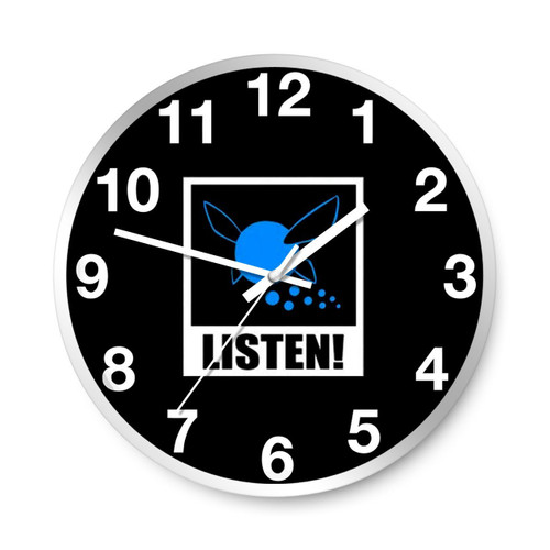 Navi Listen Zelda Inspired Ocarina Of Time Wall Clocks