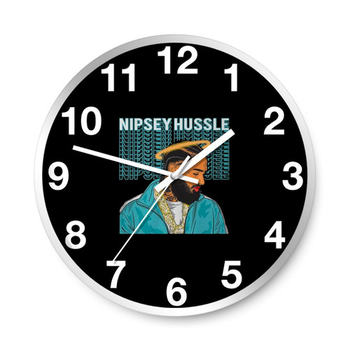 Nipsey Rapper 90S Wall Clocks