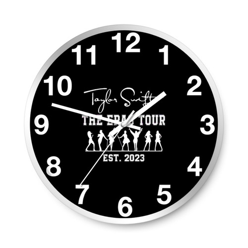 Taylor Swift The Eras Tour 2023 Vintage Concert Wall Clocks