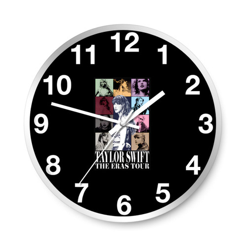 Taylor Swift The Eras Tour Soldier Field Chicago Illinois 2023 Wall Clocks