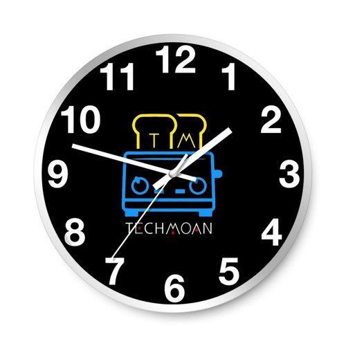 Techmoan Toaster Logo Wall Clocks