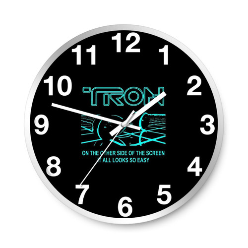 Tron On The Other Side Of The Screen Wall Clocks