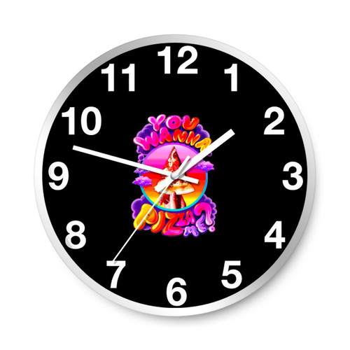 Wanna Pizza Me Wall Clocks