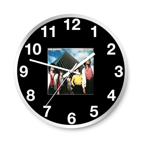 Air Supply Lost In Love Music Wall Clocks