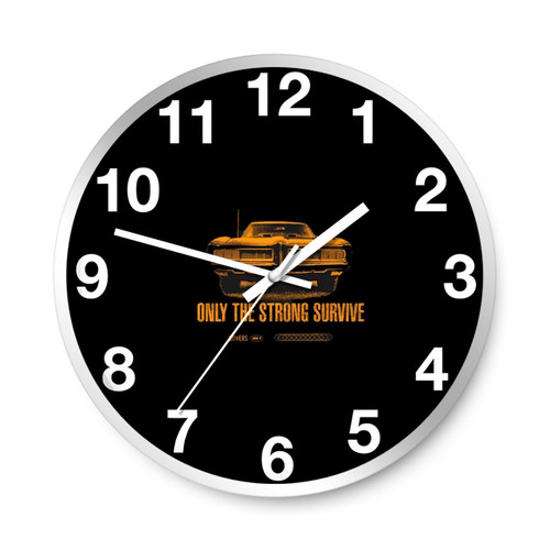 Bruce Springsteen Only The Strong Survive 2023 Tour Wall Clocks