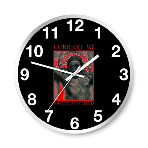 Current 93 Nature Unveiled Logo Wall Clocks