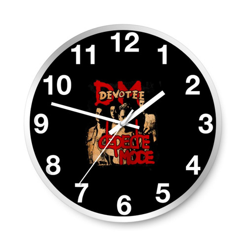 Depeche Mode Devotee Wall Clocks