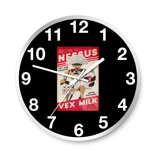 Destiny 2 Vex Milk Gaming Wall Clocks