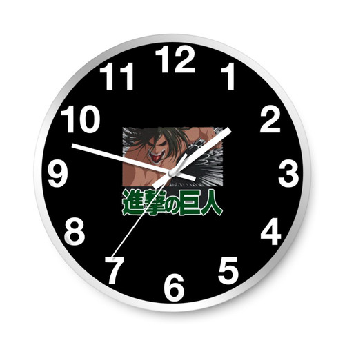 Founder Titan Shingeki Anime Wall Clocks