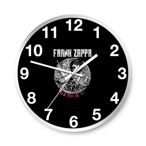 Frank Zappa Us Tour 77 Art Love Logo Wall Clocks