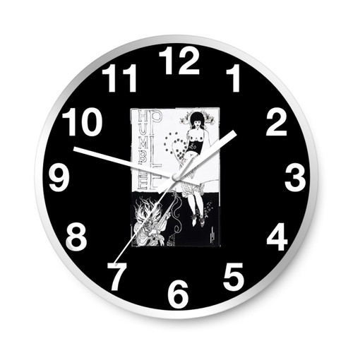 Humble Pie Art Love Logo Wall Clocks