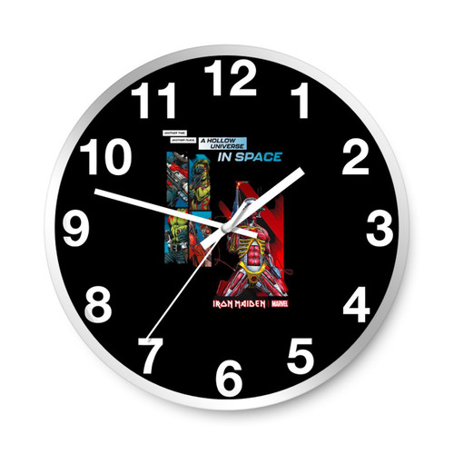 Iron Maiden Somewhere In Time X Marvel Guardians Of The Galaxy Wall Clocks