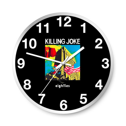 Killing Joke Eighties Art Love Logo Wall Clocks
