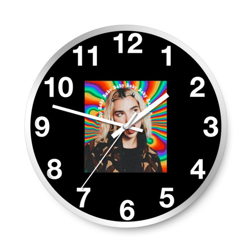 Lipa Baby Dua Lipa Wall Clocks