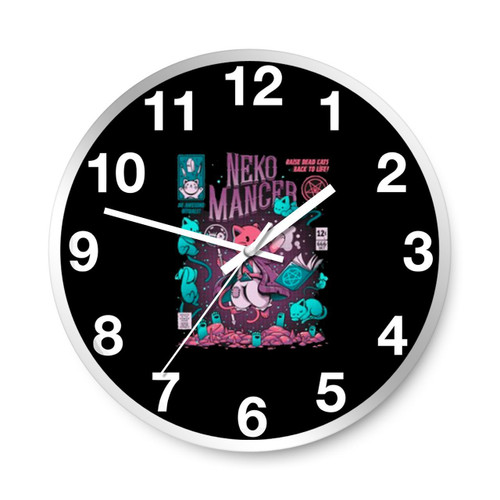 Neko Mancer Wall Clocks