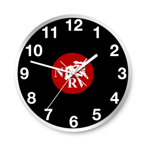 Nerv Eva 01 Evangelion Wall Clocks
