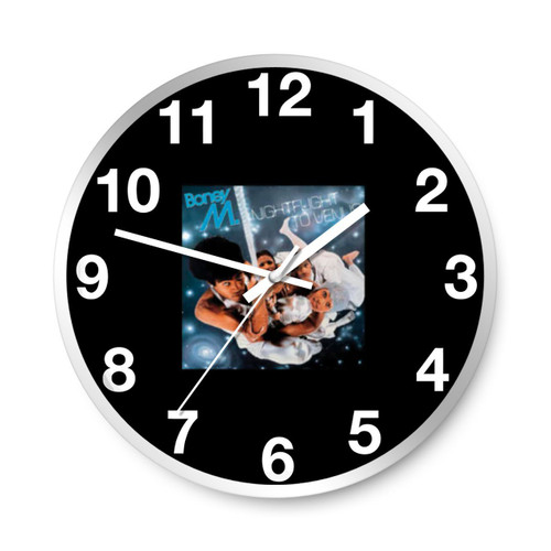 Nightflight To Venus Boney M Wall Clocks