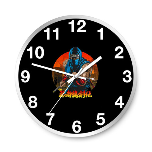 Ninja In America Wall Clocks
