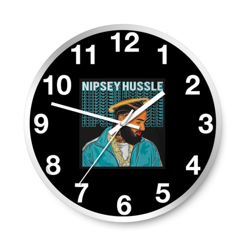 Nipsey Rapper Wall Clocks