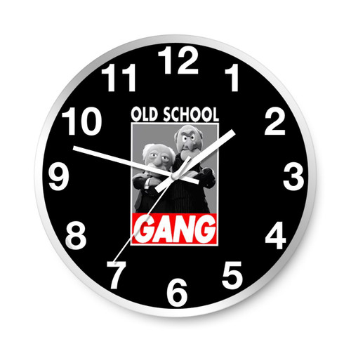 Old School Gang Waldorf And Statler The Muppets Wall Clocks