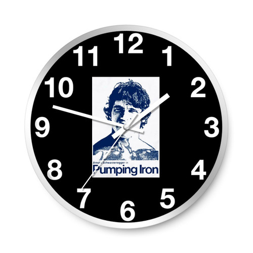 Pumping Iron Bodybuilding Movie Wall Clocks