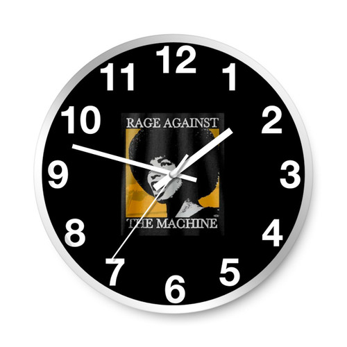 Rage Against The Machine Vintage Tour Wall Clocks