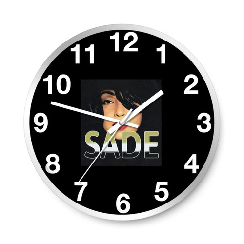 Sade Face Diamond Singer Tour Concert Wall Clocks
