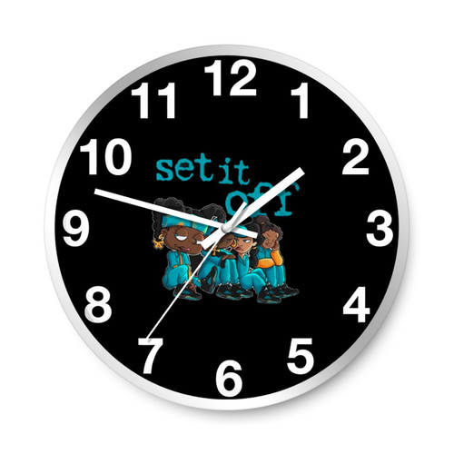 Set It Off Wall Clocks
