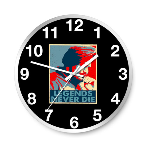 Sidhu Moosewala Rapper Legends Moose Wala Forever Wall Clocks