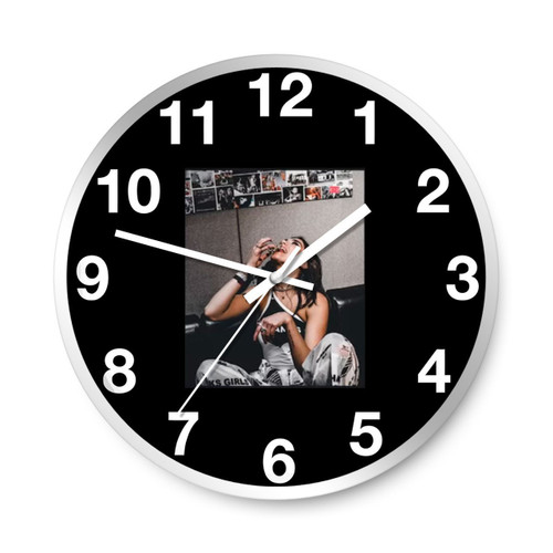 Singer Lipa Vintage Dua Lipa Wall Clocks