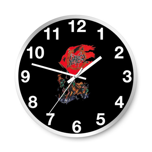 Slayer Iwo Jima Of The Dead Wall Clocks