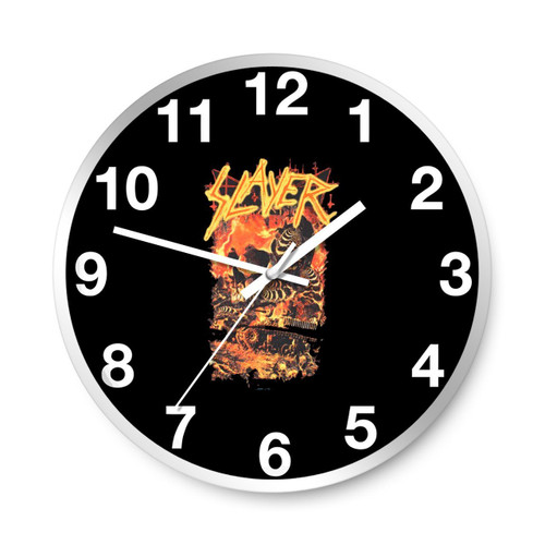 Slayer The Final Campaign Wall Clocks