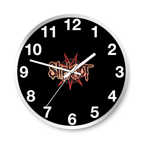 Slipknot Logo Masks Metal Band Wall Clocks Slipknot Logo Masks Metal Band Wall Clocks