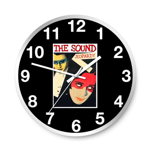 The Sound Jeopardy Art Love Logo Wall Clocks
