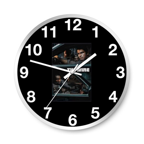 The Wire Tv Series Wall Clocks