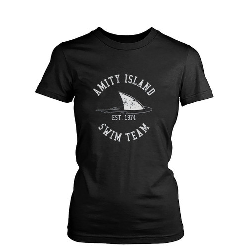 Amity Island Swim Team Womens T-Shirt Tee