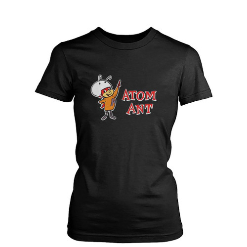 Atom Ant Logo Womens T-Shirt Tee