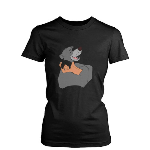 Baloo And Mogli Womens T-Shirt Tee