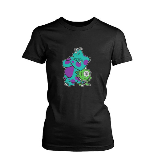 Disney Sulley And Mike Monsters Inc Womens T-Shirt Tee