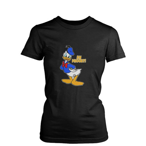 Donald Duck Inspired Aw Phooey Womens T-Shirt Tee