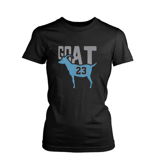 Goat 23 Air Michael Jordan Womens T-Shirt Tee