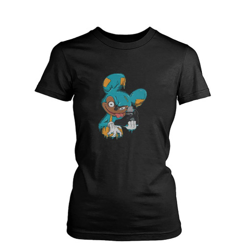 Mouse Licks Dripping Womens T-Shirt Tee Mouse Licks Dripping Womens T-Shirt Tee
