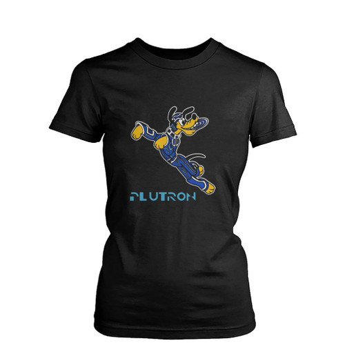 Plutron Pluto At Tron Womens T-Shirt Tee