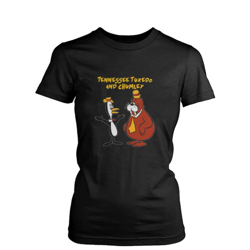 Tennessee Tuxedo And Chumley Womens T-Shirt Tee