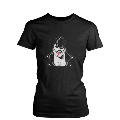 Vampire Leatherman Art Womens T-Shirt Tee