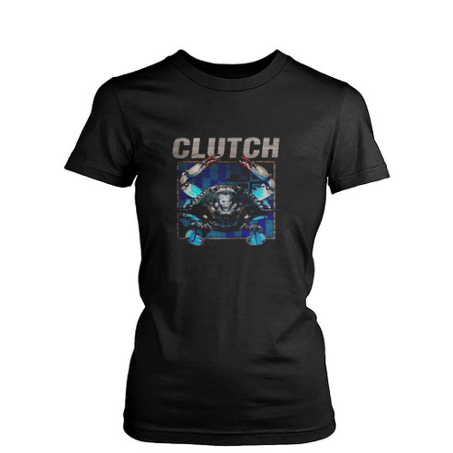 Clutch Band Hot Bottom Feeder Womens T-Shirt Tee