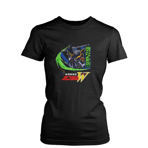 Death Scythe Gundam Wing Anime Womens T-Shirt Tee
