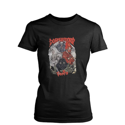 Dorohedoro Metal Art Love Logo Womens T-Shirt Tee