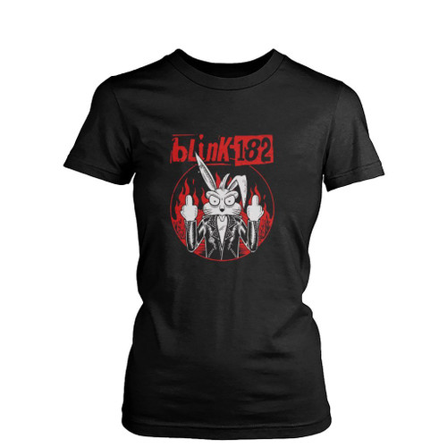 Hell Bunny Blink 182 I Came From Hell With A Curse Womens T-Shirt Tee