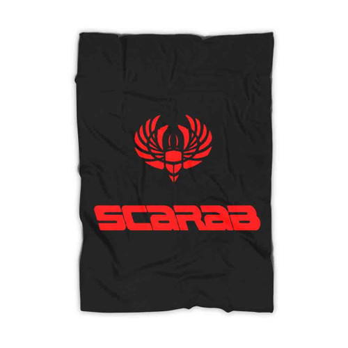 Scarab Jet Boats Logo Power Boats Racing Fleece Blanket